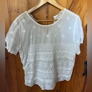 Roller rabbit hippy inspired top- Large